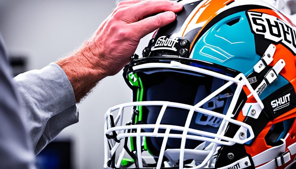 Schutt F7 helmet comfort adjustments