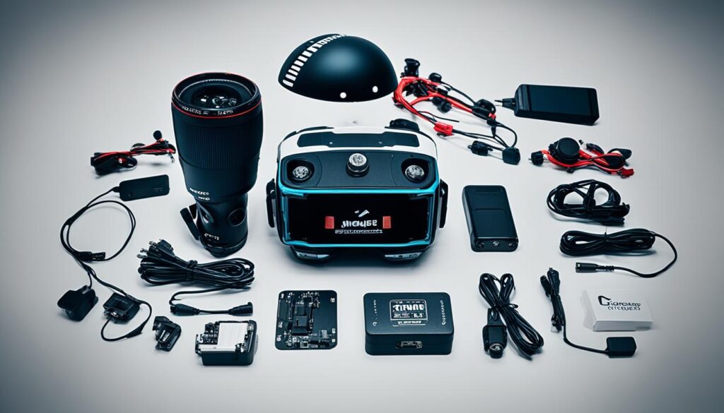 helmet camera accessories