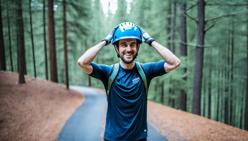 helmet carrying