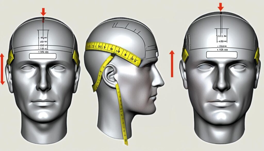 how to measure head for helmet