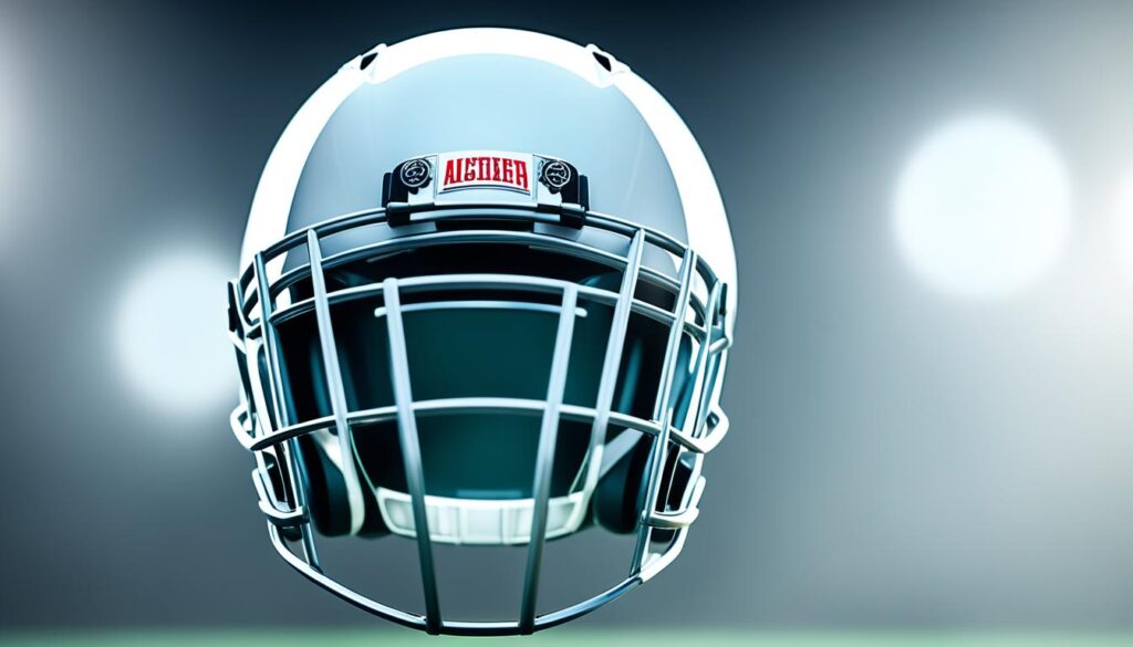 lightweight football helmet