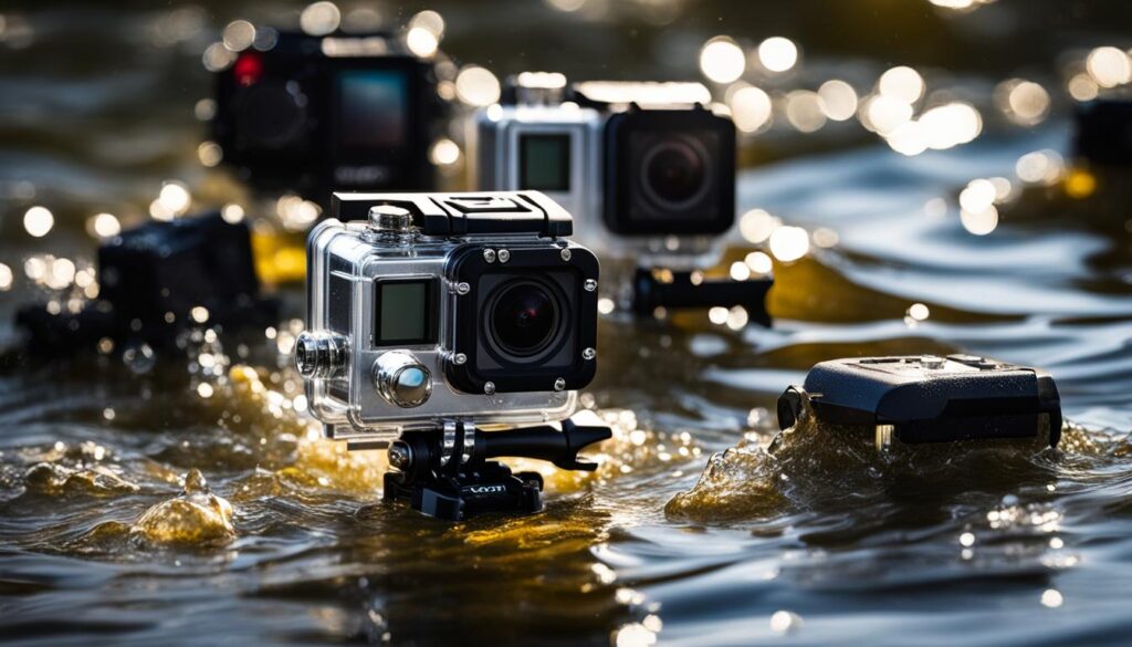 waterproof action cameras