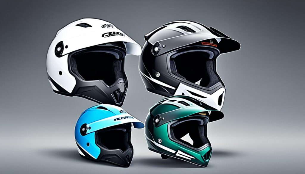 Compatible Helmets for Visor Attachments