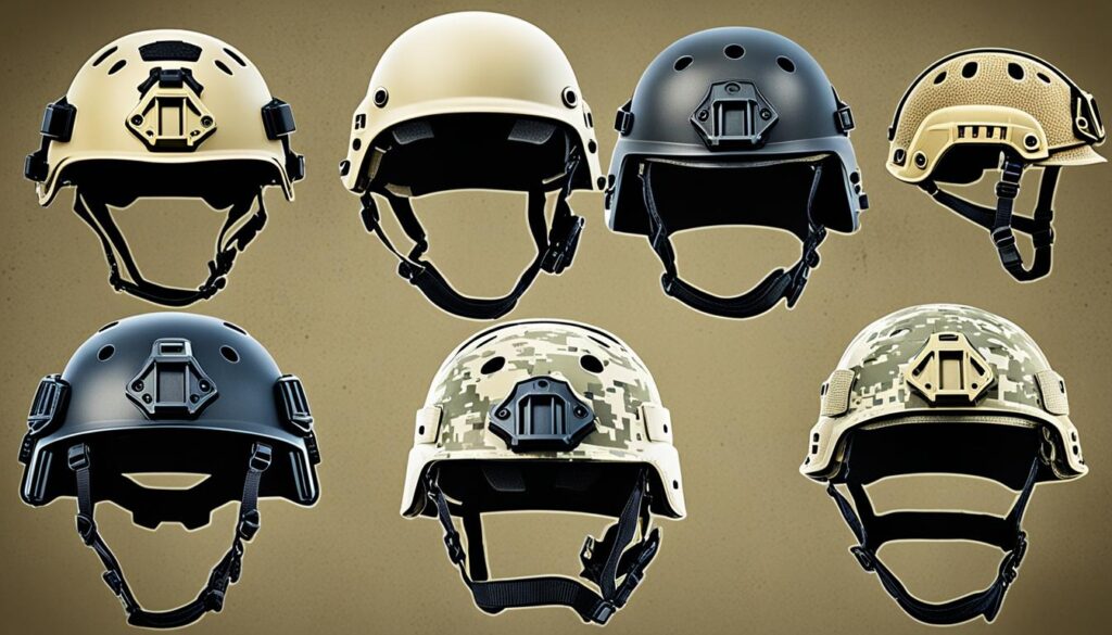 Ballistic helmets