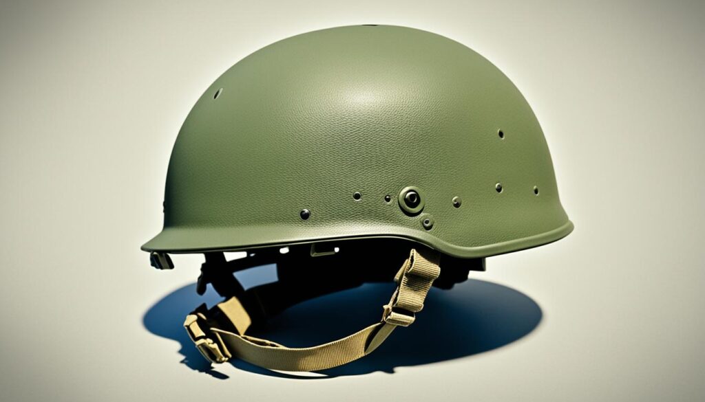 Benefits of PASGT helmet in combat situations