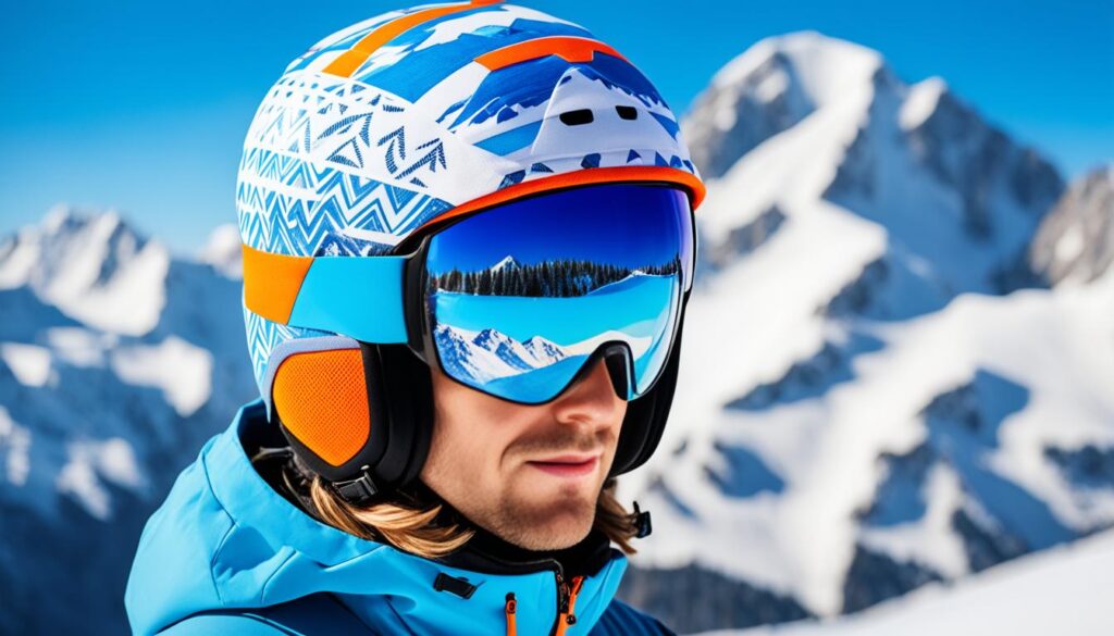 ski helmet cover